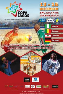 Copa Lagos beach soccer is here again!!